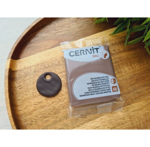 Cernit Doll, nougat, Nr. 808, 56g (2oz), oven-hardening polymer clay