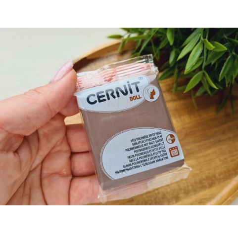 Cernit Doll, nougat, Nr. 808, 56g (2oz), oven-hardening polymer clay