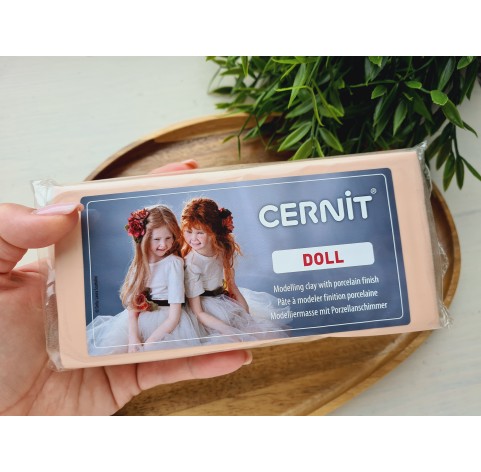Cernit Doll, sun tan, Nr. 855, 500g (17.63oz), oven-hardening polymer clay