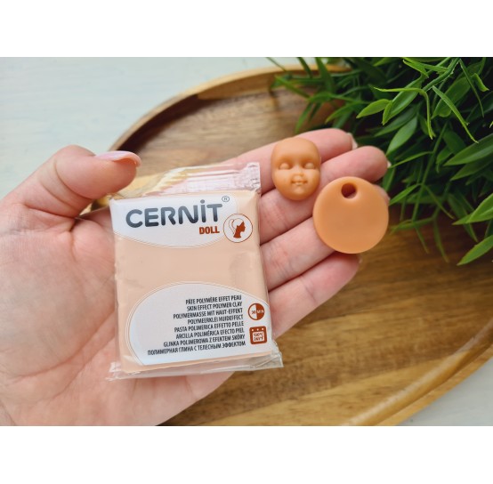 Cernit Doll, sun tan, Nr. 855, 56g (2oz), oven-hardening polymer clay