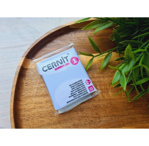 Cernit Number One, pastel blue, Nr. 259, 56g (2oz), oven-hardening polymer clay
