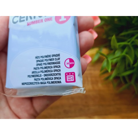 Cernit Number One, pastel blue, Nr. 259, 56g (2oz), oven-hardening polymer clay