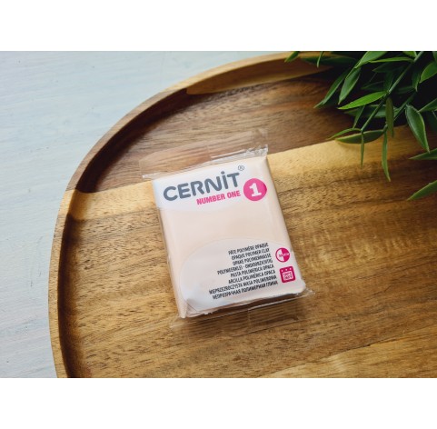 Cernit Number One, flesh, Nr. 425, 56g (2oz), oven-hardening polymer clay