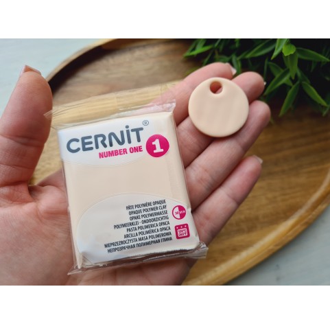 Cernit Number One, flesh, Nr. 425, 56g (2oz), oven-hardening polymer clay
