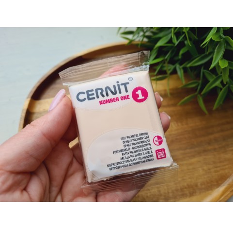 Cernit Number One, flesh, Nr. 425, 56g (2oz), oven-hardening polymer clay