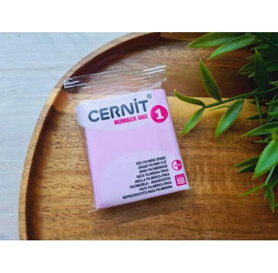Cernit Number One, pink flamingo, Nr. 482, 56g (2oz), oven-hardening polymer clay