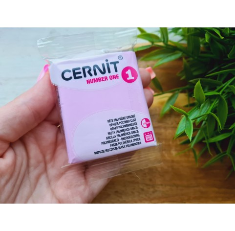 Cernit Number One, pink flamingo, Nr. 482, 56g (2oz), oven-hardening polymer clay