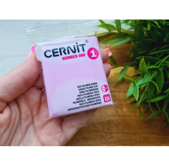 Cernit Number One, pink flamingo, Nr. 482, 56g (2oz), oven-hardening polymer clay