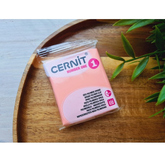 Cernit Number One, orange margose, Nr. 761, 56g (2oz), oven-hardening polymer clay