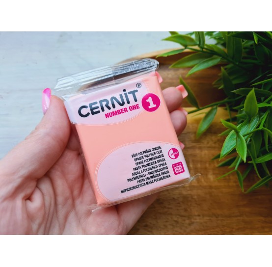 Cernit Number One, orange margose, Nr. 761, 56g (2oz), oven-hardening polymer clay