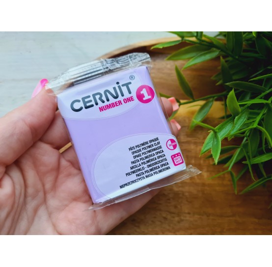 Cernit Number One, lilac light, Nr. 932, 56g (2oz), oven-hardening polymer clay