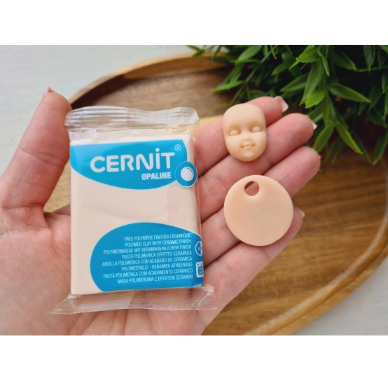 Cernit Opaline, flesh, Nr. 425, 56g (2oz), oven-hardening polymer clay