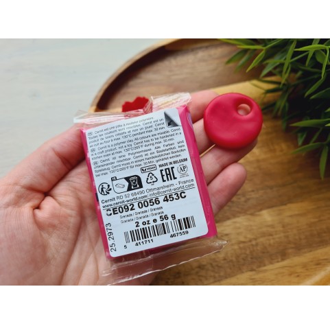 Cernit Translucent, grenade, Nr.453, 56 gr, oven-bake polymer clay