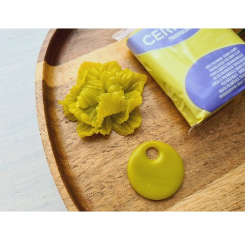 Cernit Translucent, mirabelle, Nr. 606, 56 gr, oven-bake polymer clay