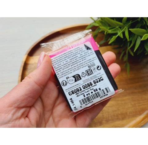 Cernit Neon, fuchsia, Nr. 922, 56g (2oz), oven-hardening polymer clay