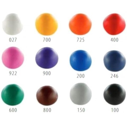 Cernit Essentials basic kit, pack of 12 colors, 300g (10.58oz), oven-hardening polymer clay