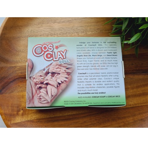 CosClay Doll Angelic Rose Lite, 453 g (1 lb)