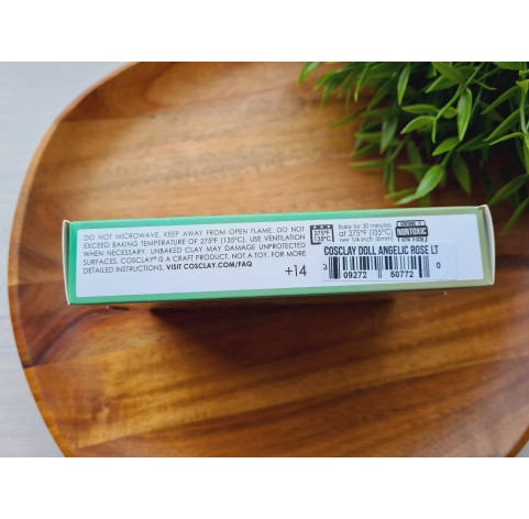 CosClay Doll Angelic Rose Lite, 453 g (1 lb)