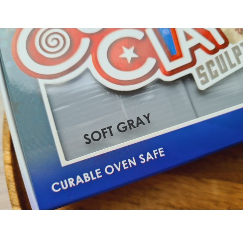 CosClay Sculpt Gray Soft, 453g (1 lb)