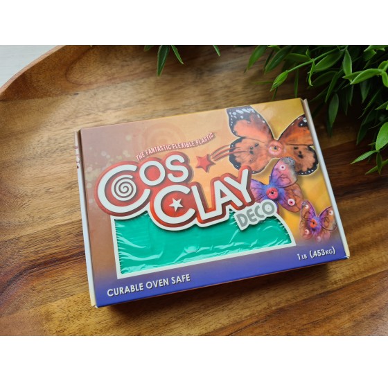 CosClay Deco Green, 453 g (1 lb)