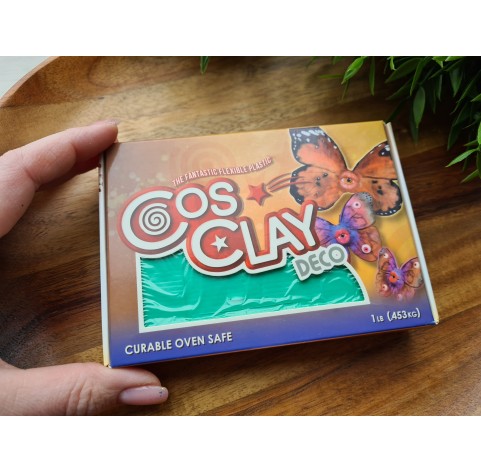 CosClay Deco Green, 453 g (1 lb)