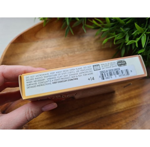 CosClay Deco Green, 453 g (1 lb)