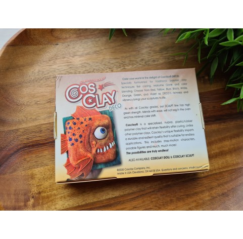 CosClay Deco Green, 453 g (1 lb)