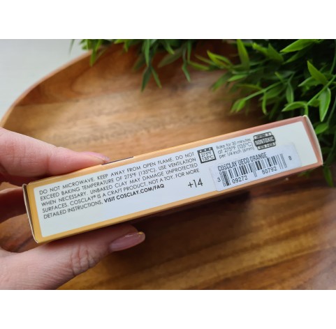 CosClay Deco Orange, 453 g (1 lb)