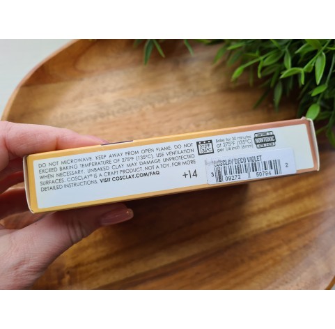 CosClay Deco Violet, 453 g (1 lb)