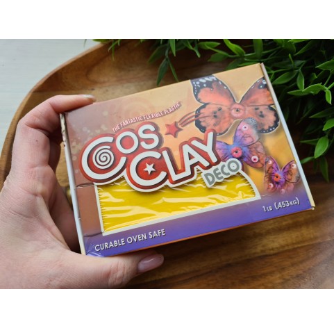 CosClay Deco Yellow, 453 g (1 lb)