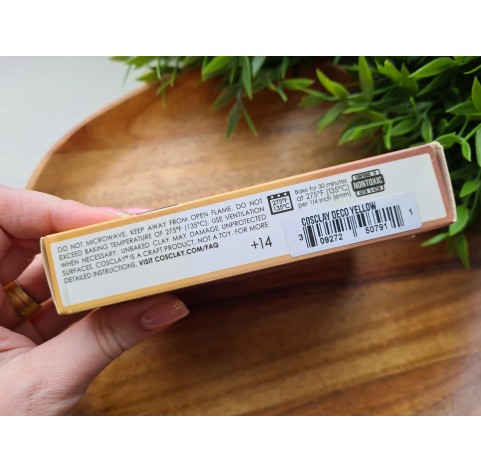 CosClay Deco Yellow, 453 g (1 lb)