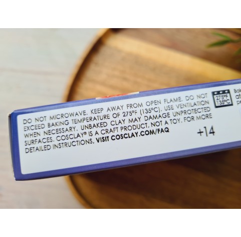 CosClay Sculpt Gray Extra Firm, 453g (1 lb)