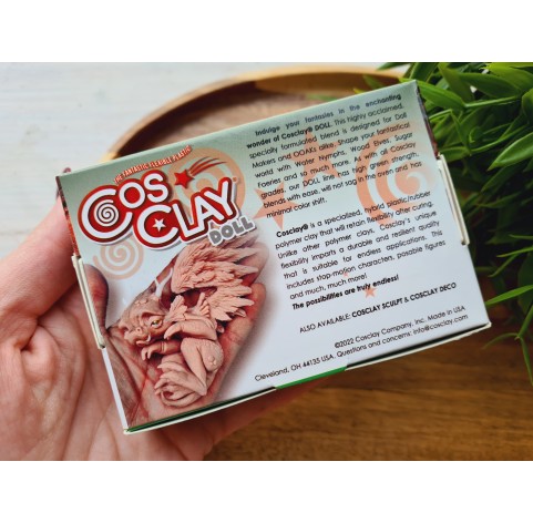 CosClay Doll Beaut Brown, 227g (8 oz)