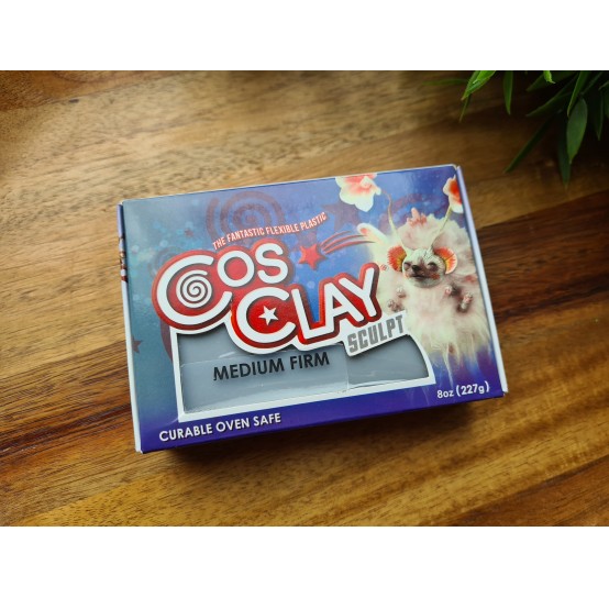 CosClay Sculpt Gray Medium Firm, 227g (8 oz)