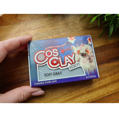 CosClay Sculpt Gray Soft, 227g (8 oz)