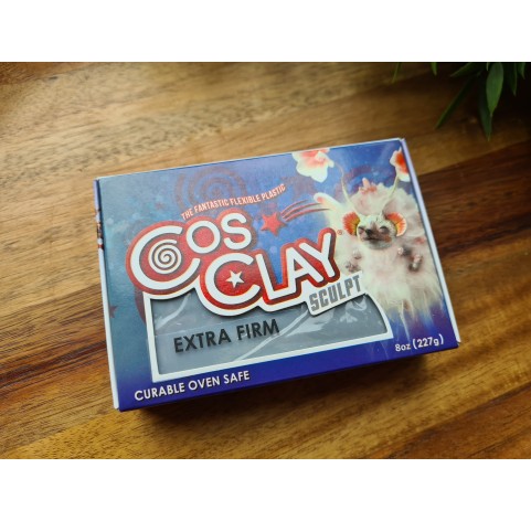 CosClay Sculpt Gray Extra Firm, 227g (8 oz)