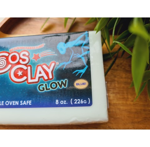 CosClay ELEMENTS Glow blue, 226 g (0.49 lb)
