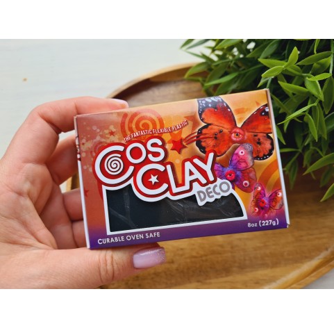 CosClay Deco Black, 226 g (7.97oz)