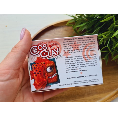 CosClay Deco Black, 226 g (7.97oz)