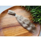 Natural Mohair Doll Hair (Ash blond) 20-25 cm, ~ 10 g.
