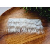Mohair weft (Not painted), ~ 20 cm long, hair length 6-8 cm