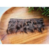 Mohair weft (Espresso), ~ 20 cm long, hair length 6-8 cm