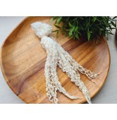 Natural Mohair doll hair, curly (Not painted) 25-30 cm, ~ 10 g.