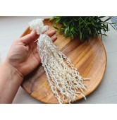 Natural Mohair doll hair, curly (Not painted) 25-30 cm, ~ 10 g.