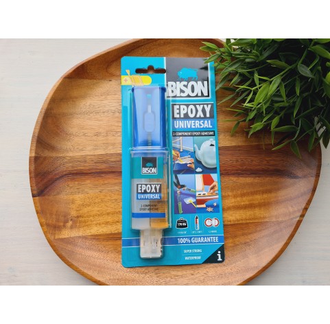 Epoxy glue Bison 2k / EPOXY UNIVERSAL 24 ml