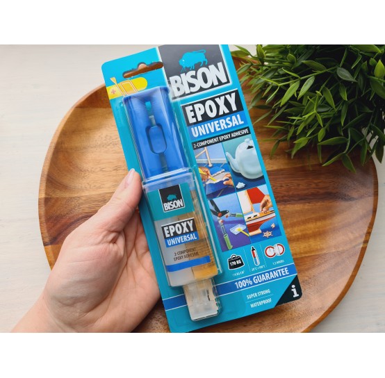 Epoxy glue Bison 2k / EPOXY UNIVERSAL 24 ml