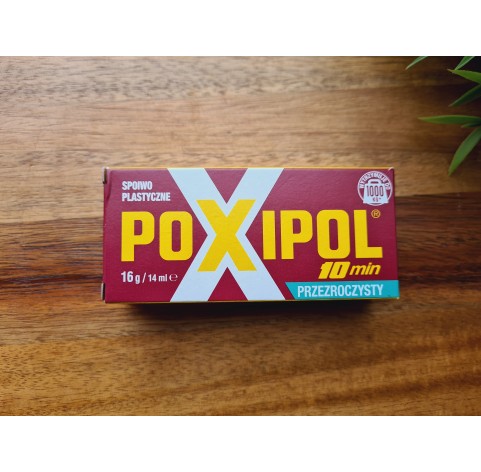 Bripox Poxipol epoxy glue, transparent, 14 ml