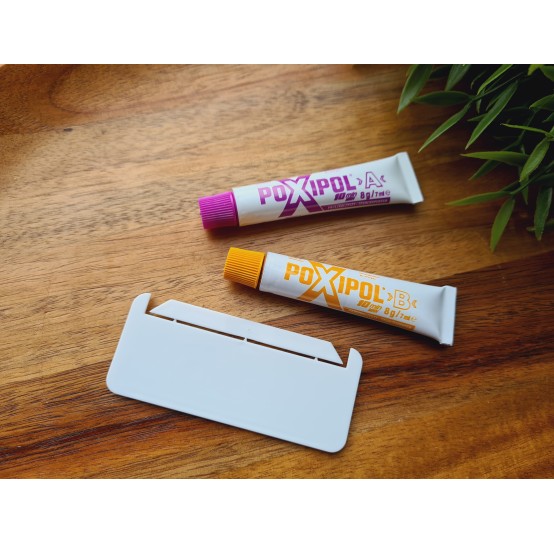 Bripox Poxipol epoxy glue, transparent, 14 ml