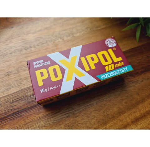 Bripox Poxipol epoxy glue, transparent, 14 ml