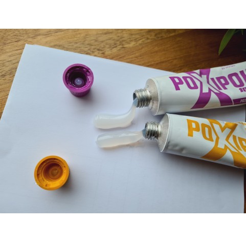 Bripox Poxipol epoxy glue, transparent, 14 ml